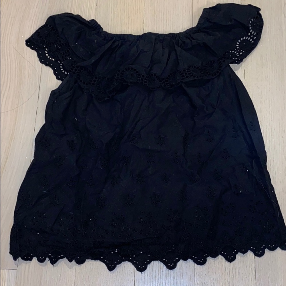 Zara off the shoulder top